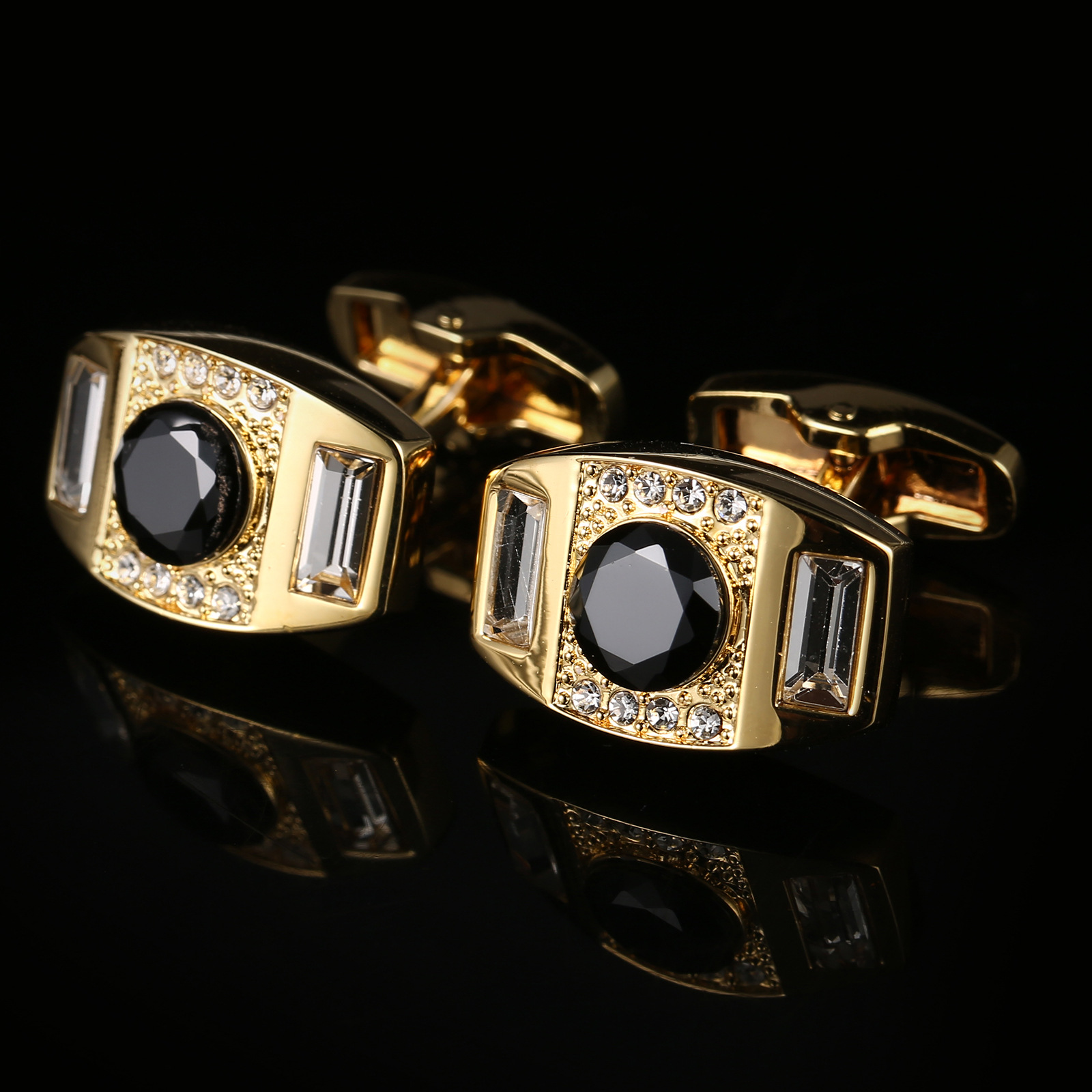 Khuy măng sét, cufflinks cao cấp QT2033